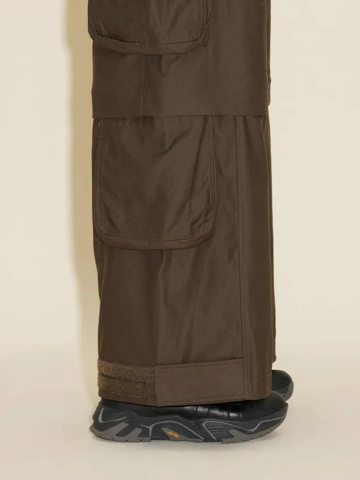 Trousers and Shorts Men Holzweiler Ebbi Cargo Trousers Olive Green