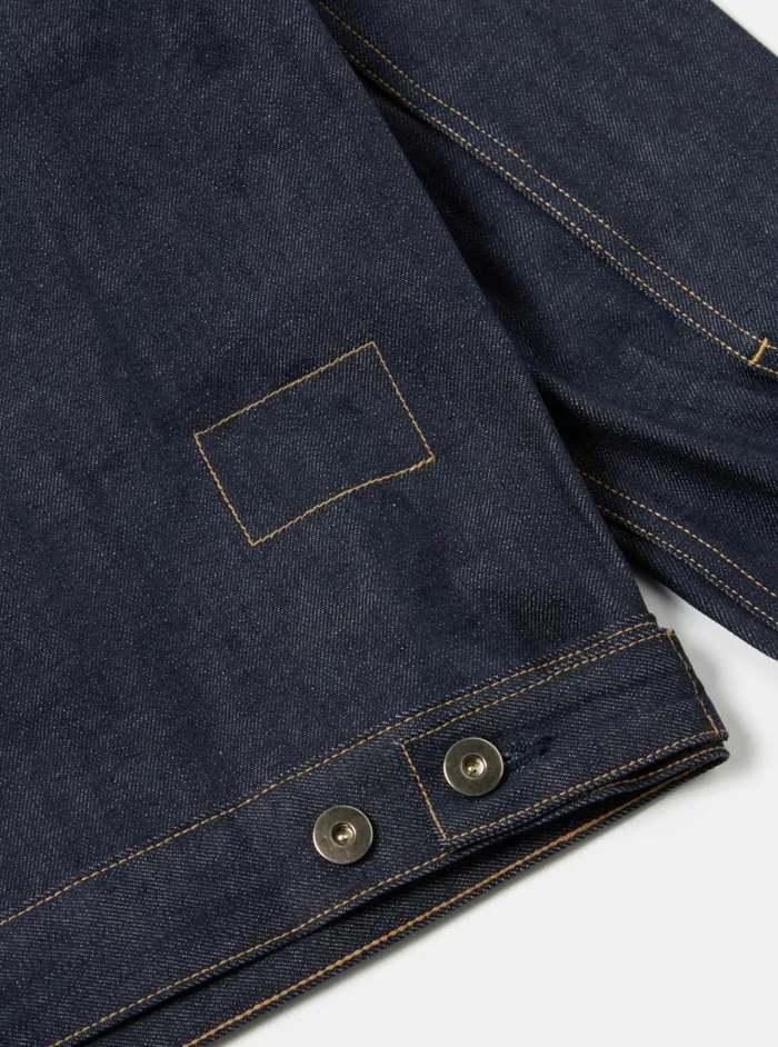 Trucker Jacket In Indigo 13oz Selvedge Denim Men Universal Works Jackets