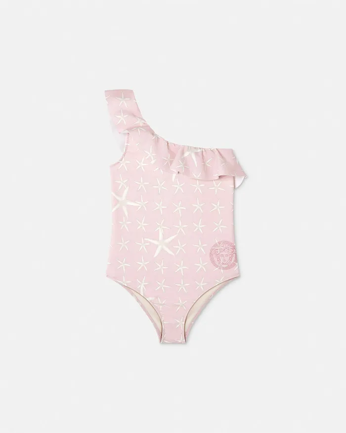 Underwear and Beachwear Kids Versace Stella Marina Swimsuit White