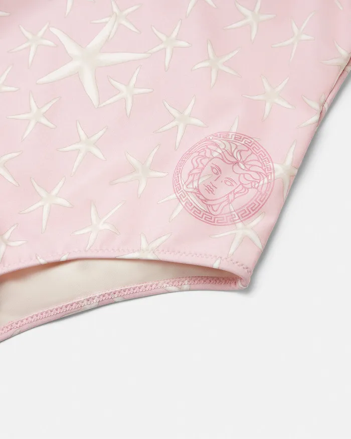 Underwear and Beachwear Kids Versace Stella Marina Swimsuit White