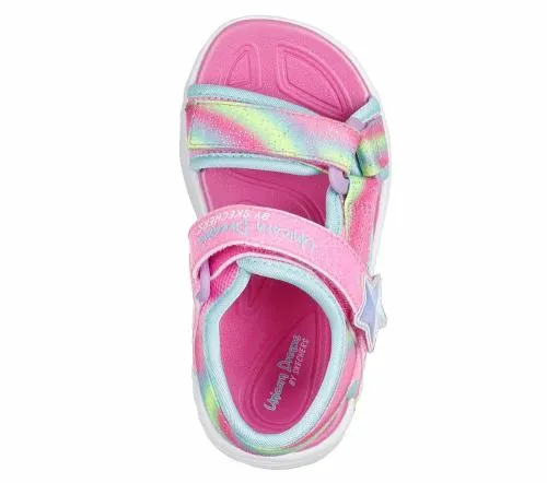 Unicorn Dreams Sandal 8211 Dreamy Unicorns Pink Multi Kids SKECHERS Toddlers UK Sizes 49