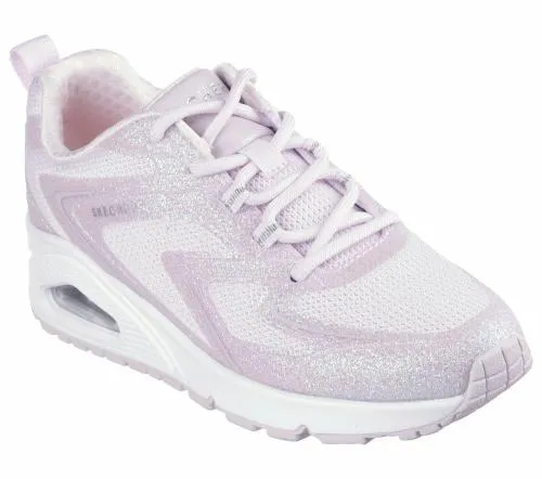 Uno 8211 GlitAiry Steps Light Pink Kids SKECHERS Big Kids UK Sizes 36