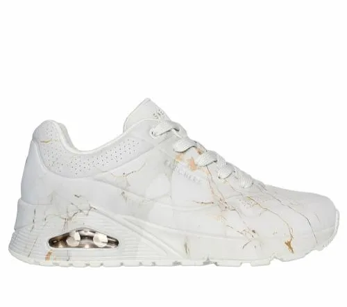 Uno 8211 Marble Marvel Off White Women SKECHERS Lace Up