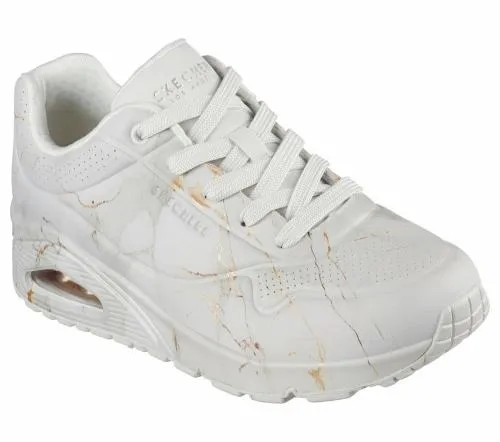Uno 8211 Marble Marvel Off White Women SKECHERS Lace Up