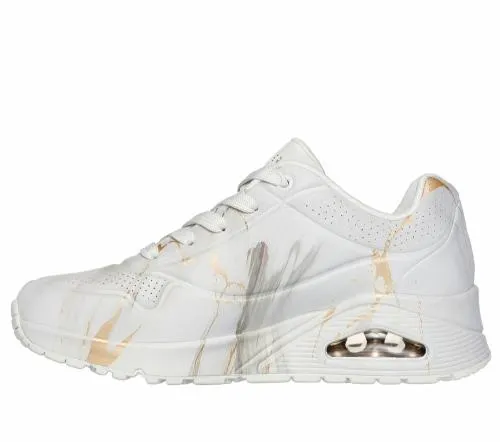 Uno 8211 Marble Marvel Off White Women SKECHERS Lace Up