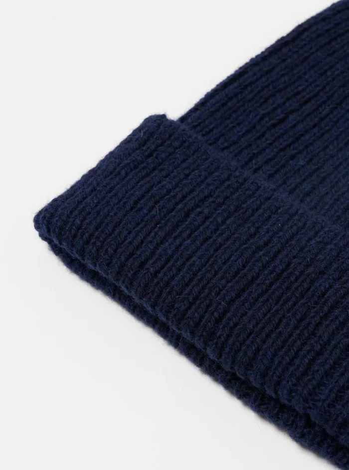 Watch Cap In Navy Eco Wool Men Universal Works Hats Watch Cap In Navy Eco Wool Men Universal Works Hats