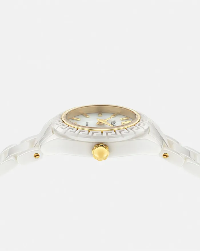 Watches Women Versace Dv One Mini Watch White