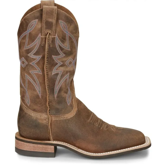 Western Women Justin Boots Sterlington 11034 Western Boot Tan 040brown041