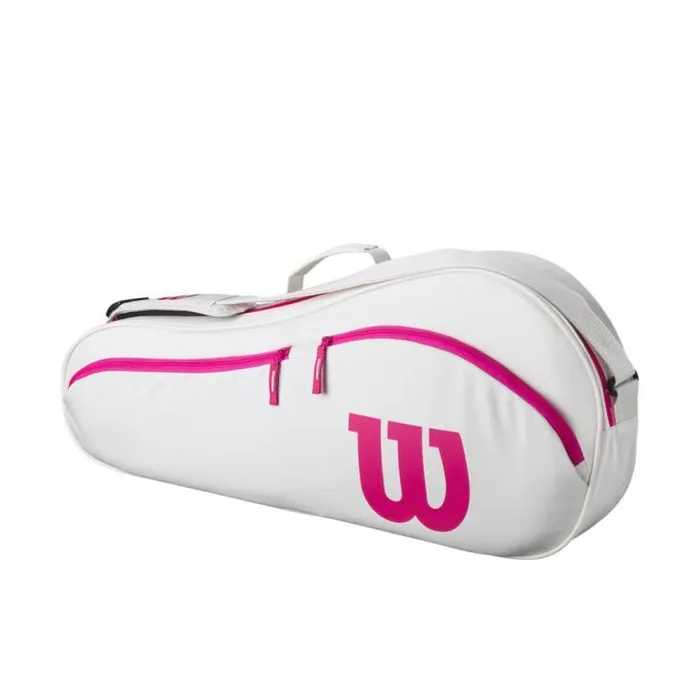Wilson Bags Sports Advantage 3 Pack 8211 White Pink