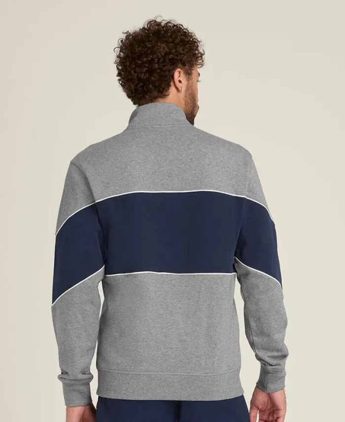 Wilson Outerwear Men Millennium HalfZip 8211 Medium Gray Heather