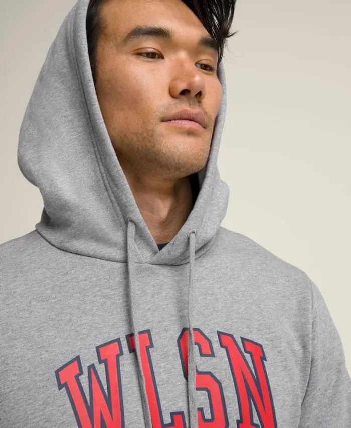 Wilson Outerwear Men Vintage Pullover Hoodie