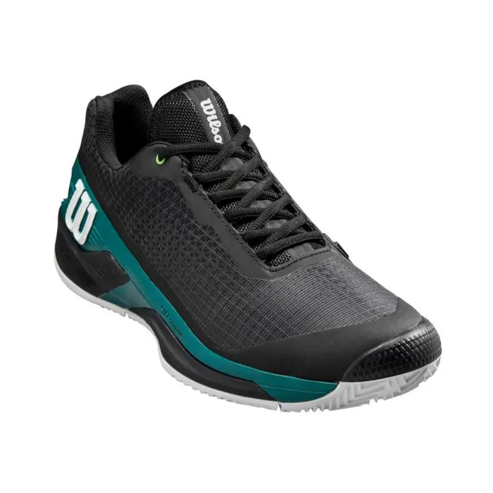 Wilson Shoes Sports Women039s Rush Pro 40 Tennis Shoe 8211 Black Green