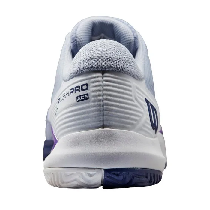 Wilson Shoes Sports Women039s Rush Pro Ace Tennis Shoe 8211 White Lilac