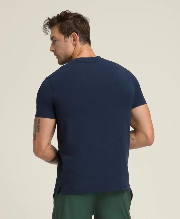 Wilson Tees Men Easy Street Tee 8211 Navy Field Green