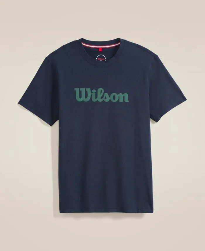 Wilson Tees Men Easy Street Tee 8211 Navy Field Green