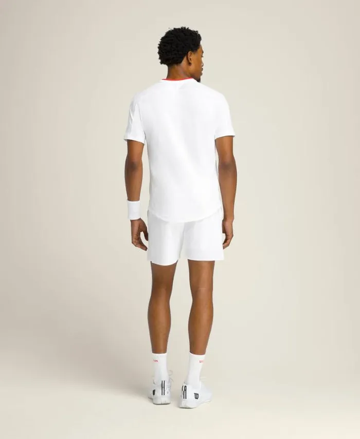 Wilson Tees Men Serve Out Tee 8211 Bright White Wilson Tees Men Serve Out Tee 8211 Bright White