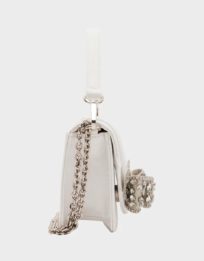 Women 3D BOW FLAP BAG IVORY Ivory Betsey Johnson Women 3D BOW FLAP BAG IVORY Ivory Betsey Johnson