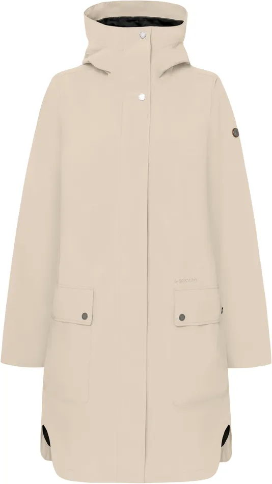 Women Adria Parka Clay Beige Didriksons Spring Jackets