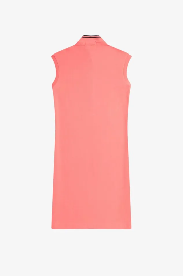 Women Amy Winehouse FoundationPrinted Trim Piqu Dress Coral Heat Fred Perry Dresses Women Amy Winehouse FoundationPrinted Trim Piqu Dress Coral Heat Fred Perry Dresses