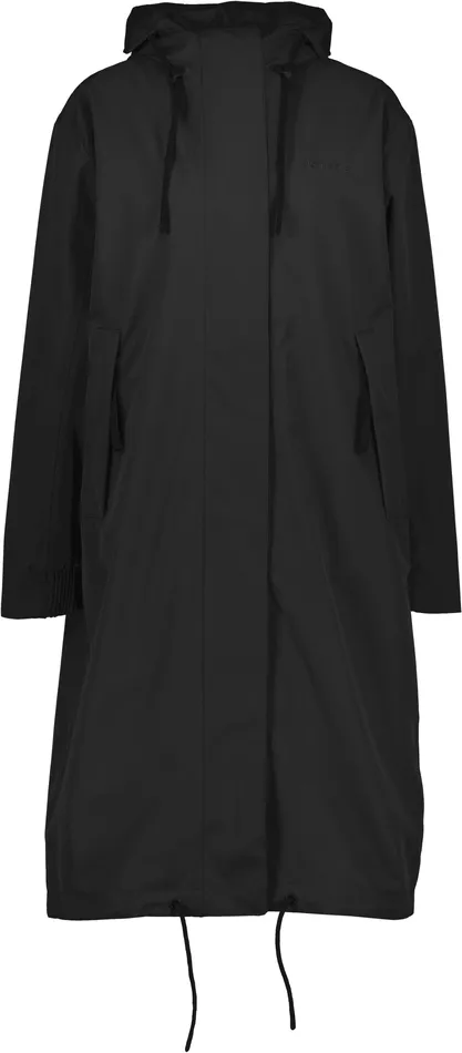 Women Astrid Parka Long Black Didriksons Spring Jackets