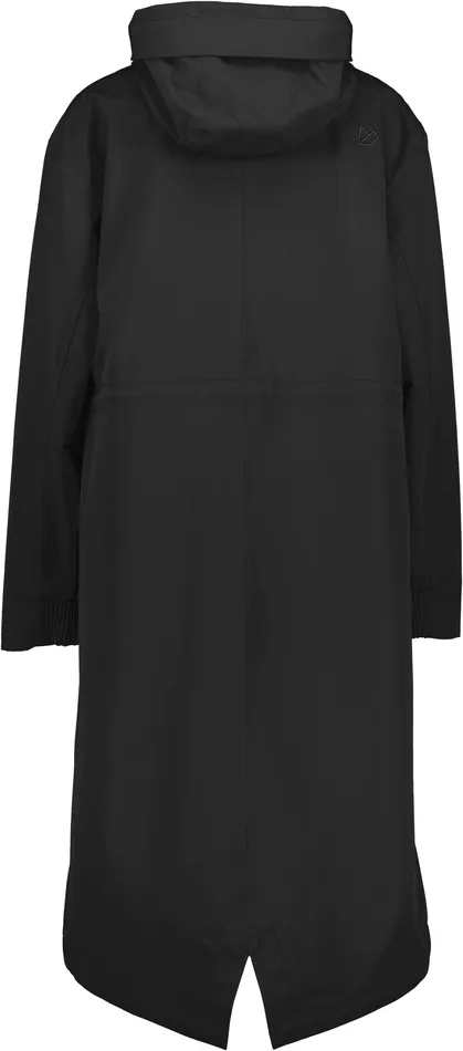 Women Astrid Parka Long Black Didriksons Spring Jackets