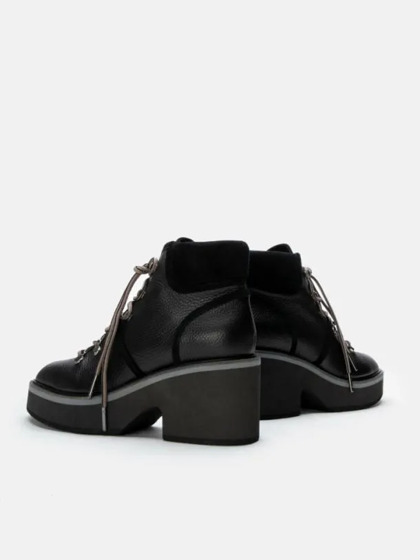 Women ATLAS Black Clergerie Ankle Boots