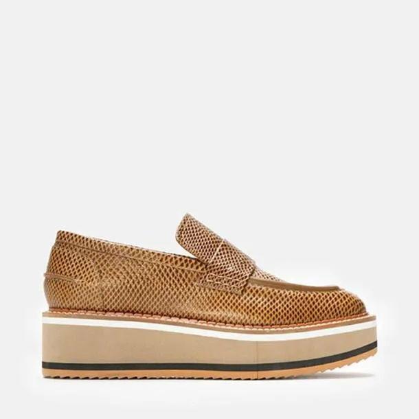 Women BAHATI Snakeeffect Gobi Clergerie Loafers and Moccasins