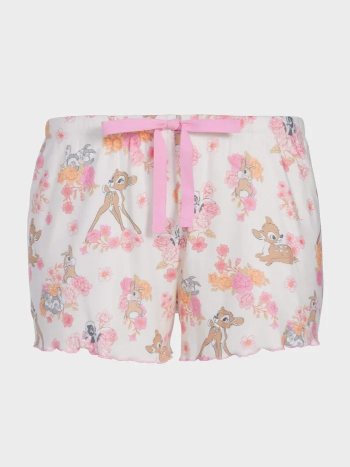 Women Bambi Pointelle Mini Short Multi Peter Alexander Shorts