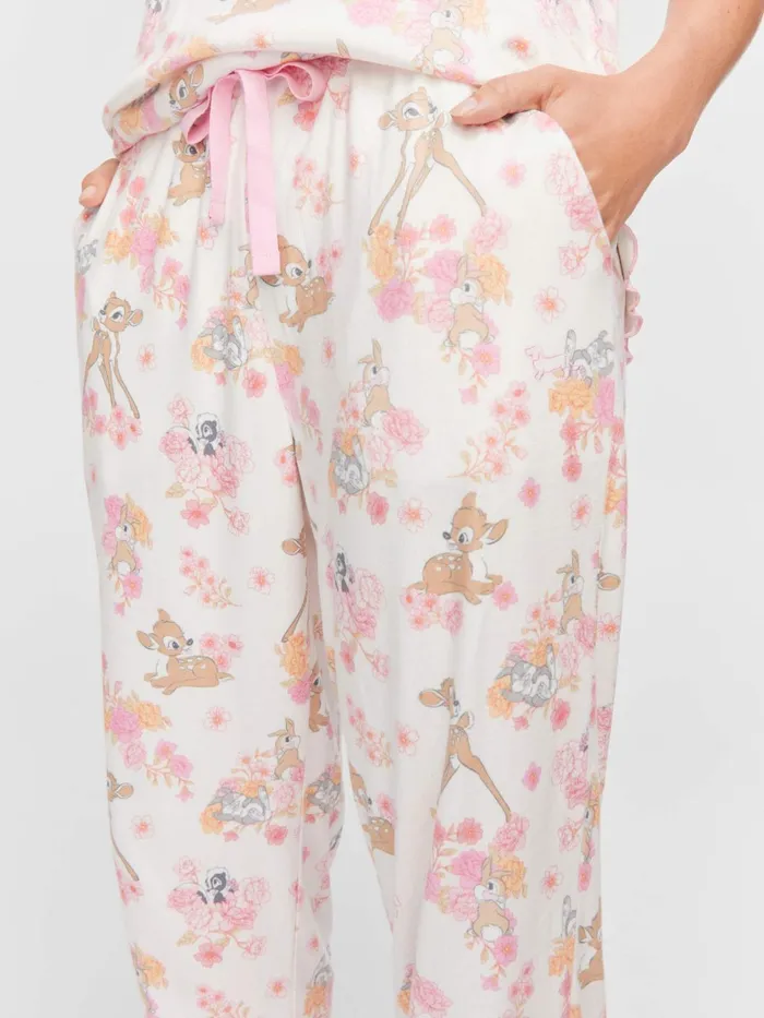 Women Bambi Tapered Leg Pointelle Pj Pant Multi Peter Alexander Pants