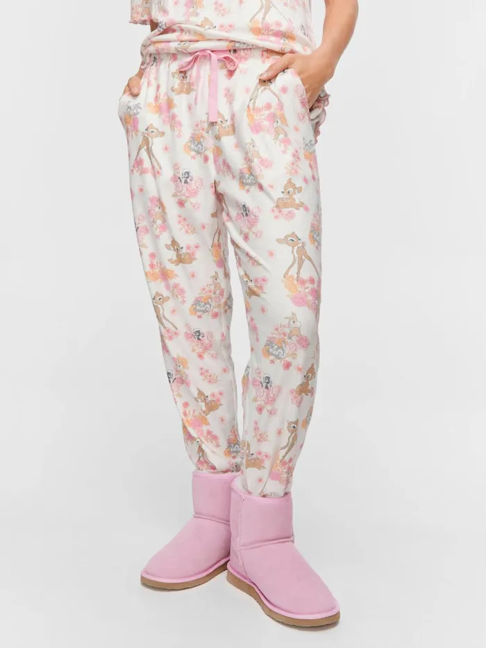 Women Bambi Tapered Leg Pointelle Pj Pant Multi Peter Alexander Pants