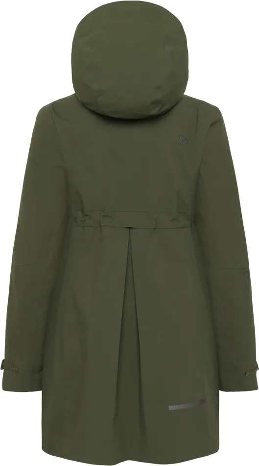 Women Bea Parka Deep Green Didriksons Spring Jackets