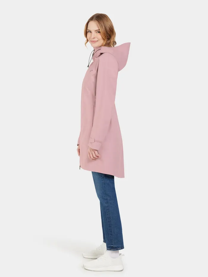 Women Bea Parka Oyster Lilac Didriksons Spring Jackets