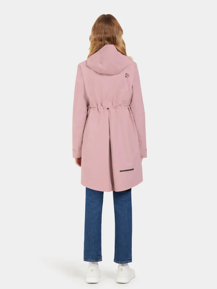 Women Bea Parka Oyster Lilac Didriksons Spring Jackets