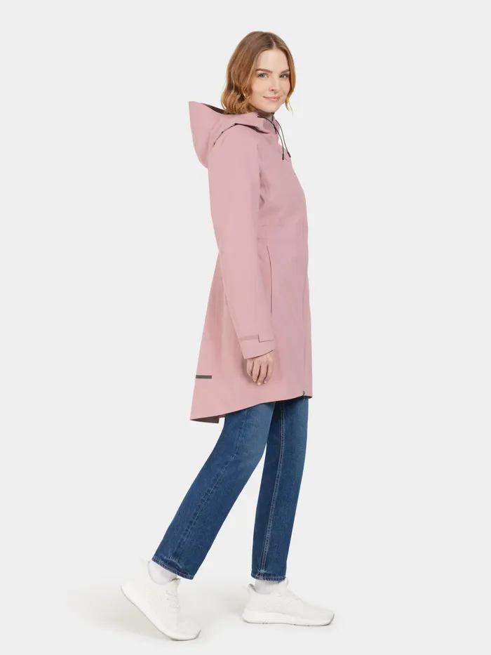 Women Bea Parka Oyster Lilac Didriksons Spring Jackets