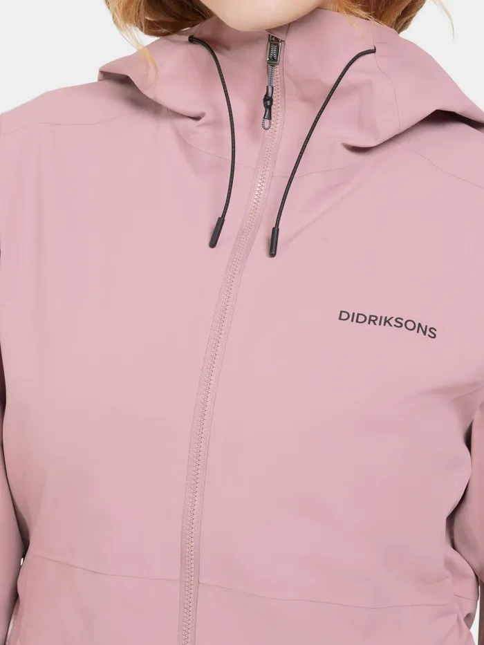 Women Bea Parka Oyster Lilac Didriksons Spring Jackets