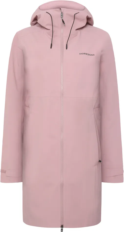 Women Bea Parka Oyster Lilac Didriksons Spring Jackets