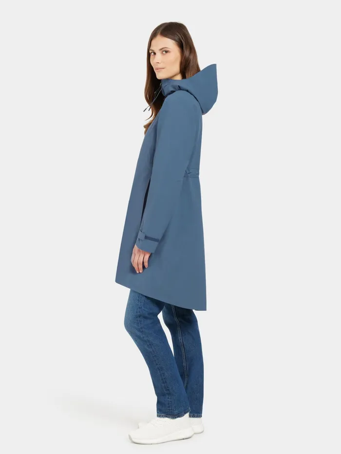 Women Bea Parka True Blue Didriksons Spring Jackets