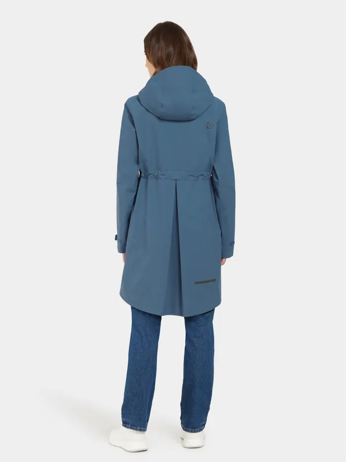 Women Bea Parka True Blue Didriksons Spring Jackets
