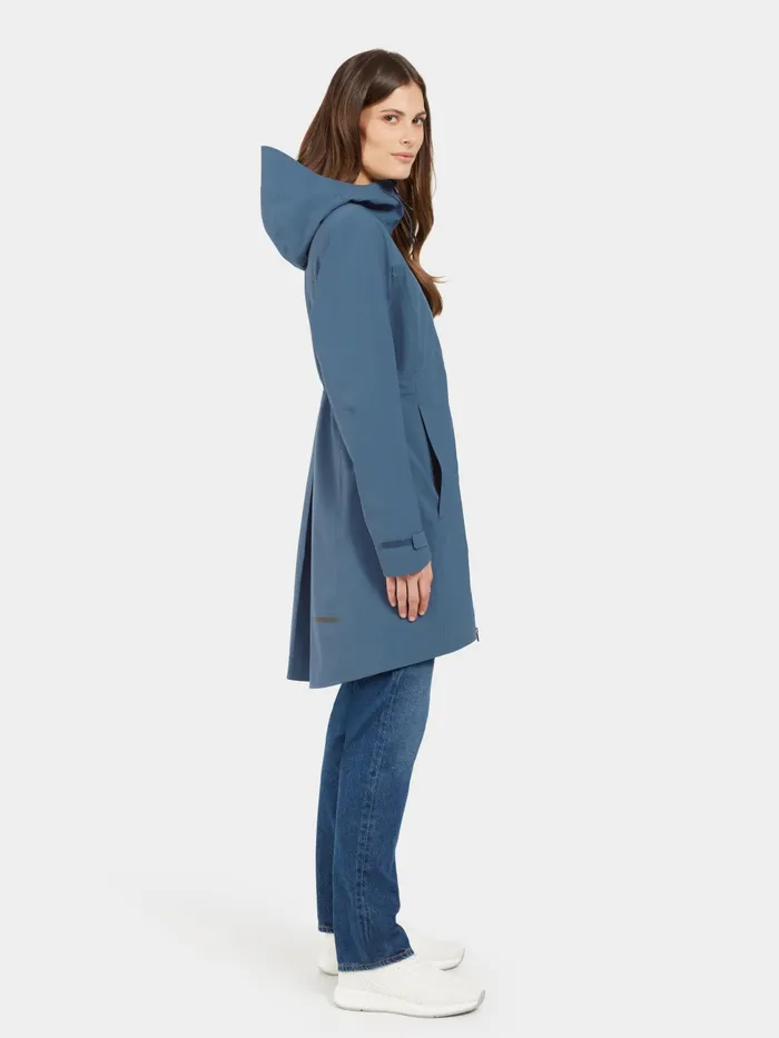 Women Bea Parka True Blue Didriksons Spring Jackets