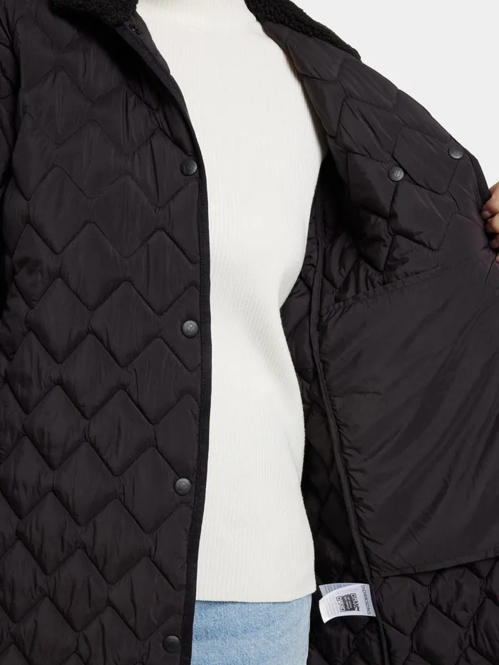 Women Betina Parka Black Didriksons Autumn Jackets