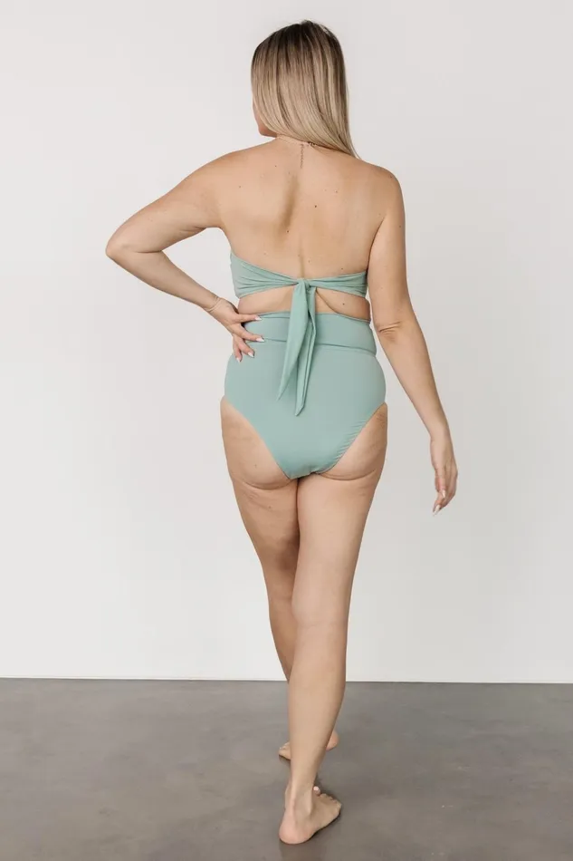 Women Bikini Baltic Born Milos High Waist Bikini Bottom Sage Women Bikini Baltic Born Milos High Waist Bikini Bottom Sage