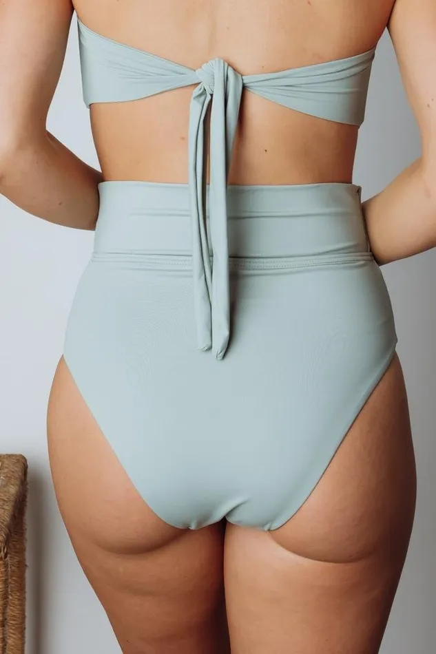 Women Bikini Baltic Born Milos High Waist Bikini Bottom Sage Women Bikini Baltic Born Milos High Waist Bikini Bottom Sage