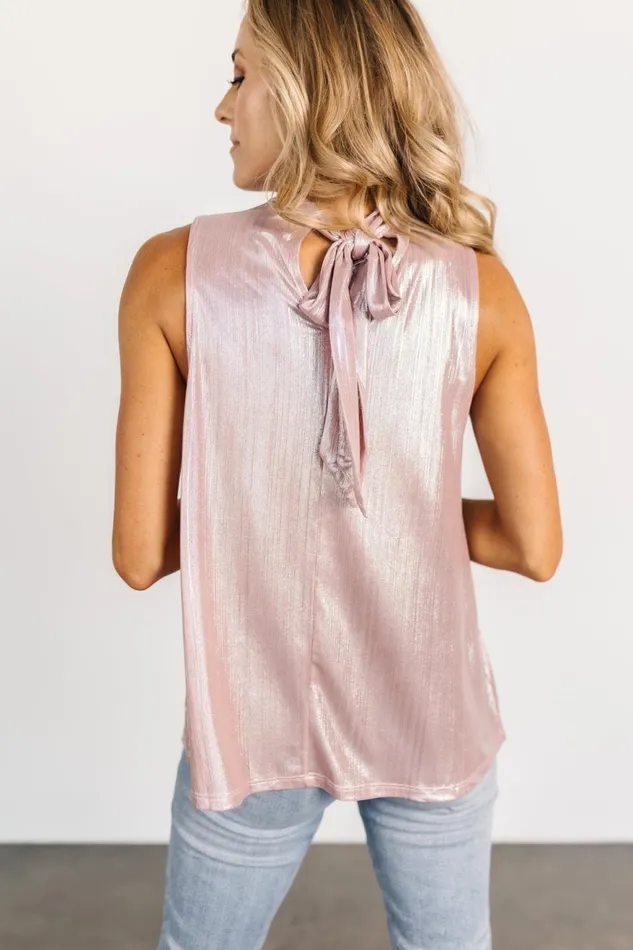 Women Blouses Shirts Baltic Born Halo Shimmer Tank Top Pink Women Blouses Shirts Baltic Born Halo Shimmer Tank Top Pink