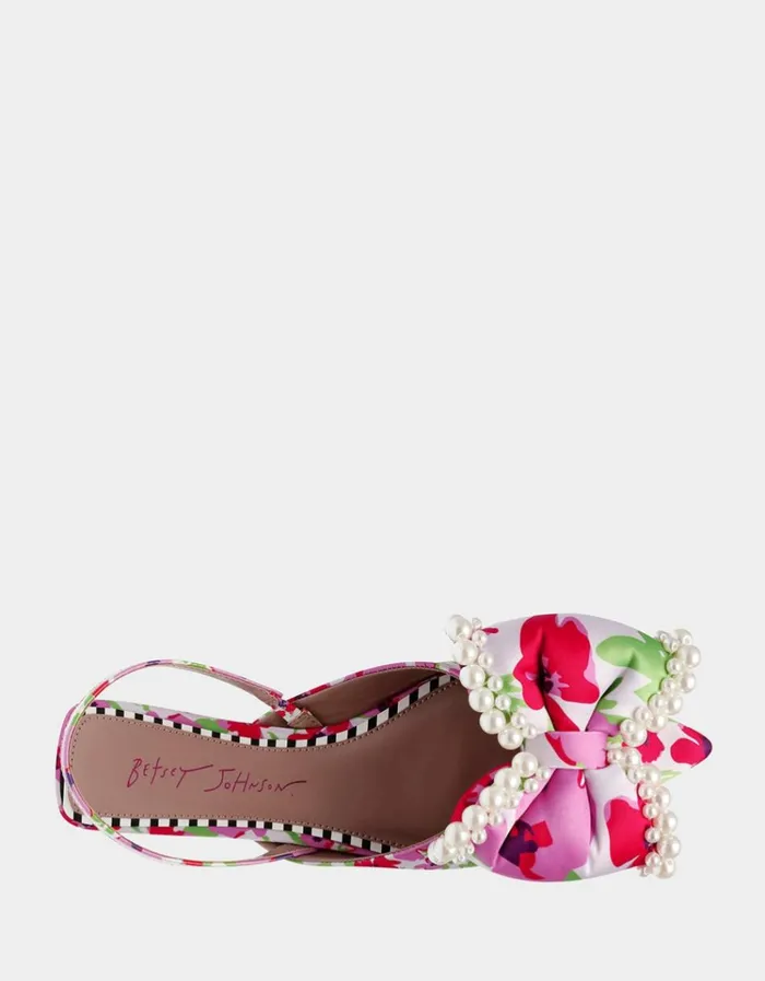 Women CAMILO WHITE MULTI White Multi Betsey Johnson