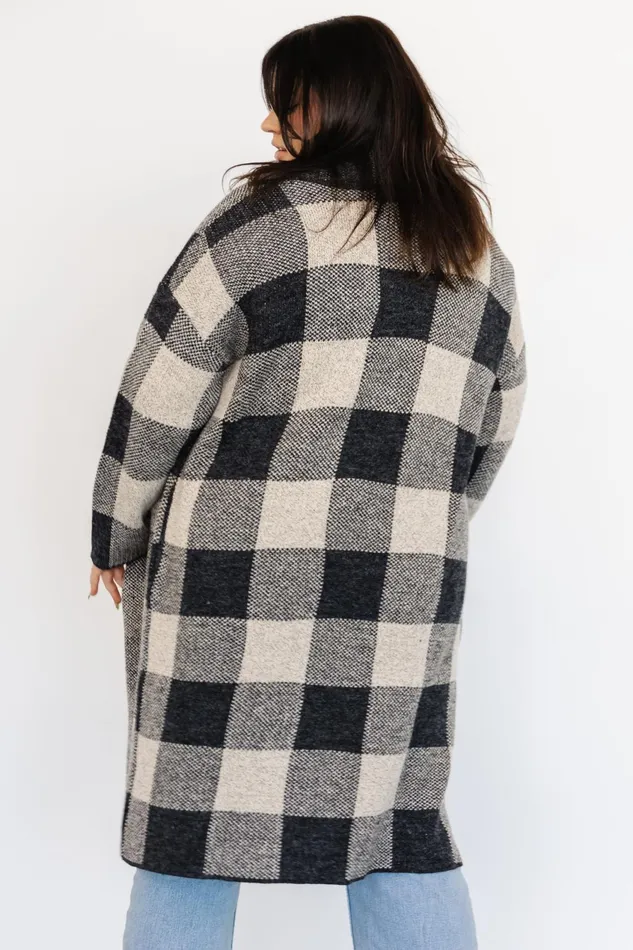 Women Cardigans Baltic Born Toronto Cardigan Black Taupe Women Cardigans Baltic Born Toronto Cardigan Black Taupe