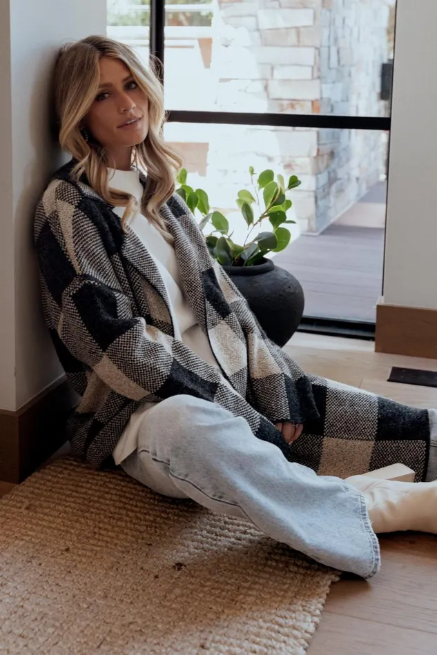 Women Cardigans Baltic Born Toronto Cardigan Black Taupe Women Cardigans Baltic Born Toronto Cardigan Black Taupe
