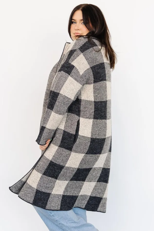 Women Cardigans Baltic Born Toronto Cardigan Black Taupe Women Cardigans Baltic Born Toronto Cardigan Black Taupe