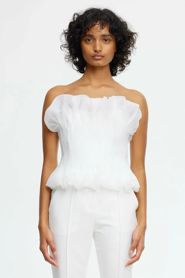 Women CLEMENTS TOP Ivory Acler Tops