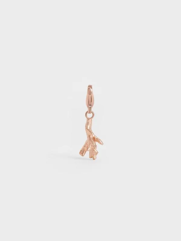 Women Coral Charm 8211 Rose Gold CHARLES and KEITH Charms