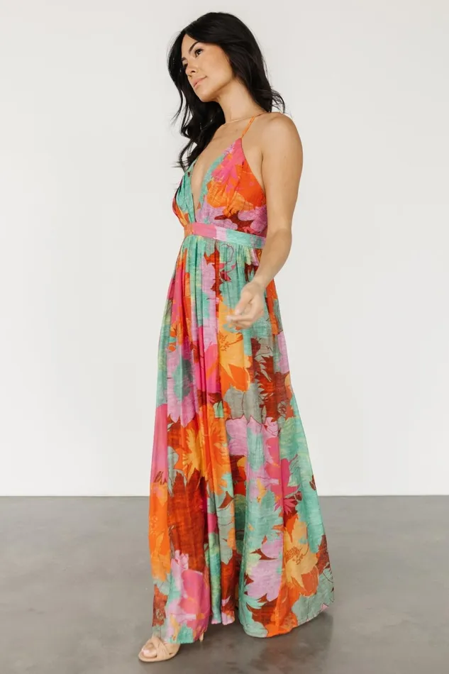 Women Cover Ups Baltic Born Miramar Maxi Dress Multi Print